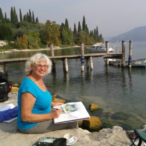 AQUARELL-MALREISE 2018 GARDASEE_4